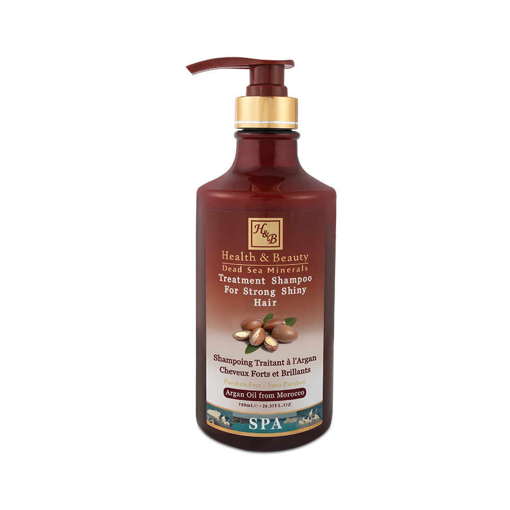 Shampoo de Aceite de Argan de Marruecos para un pelo fuerte y brilloso.